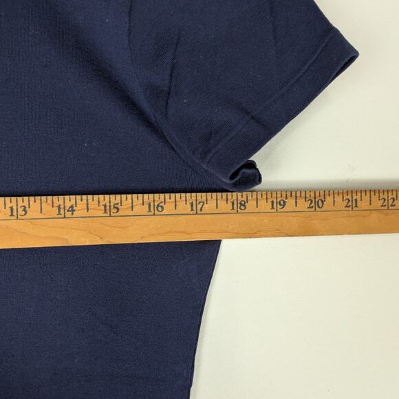 Ralph Lauren Black Label Navy Blue Big Polo Pony Logo T Shirt XL - Picture 7 of 8